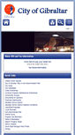 Mobile Screenshot of cityofgibraltar.net